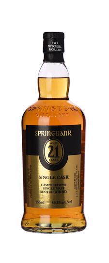 Springbank 21 Year "Single Cask" Oloroso Sherry Butt Single Malt Scotch Whisky (750ml)