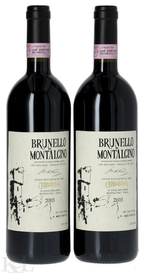 2003 Cerbaiona Brunello di Montalcino
