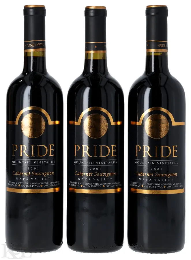 2001 Pride Mountain Napa Valley Cabernet Sauvignon
