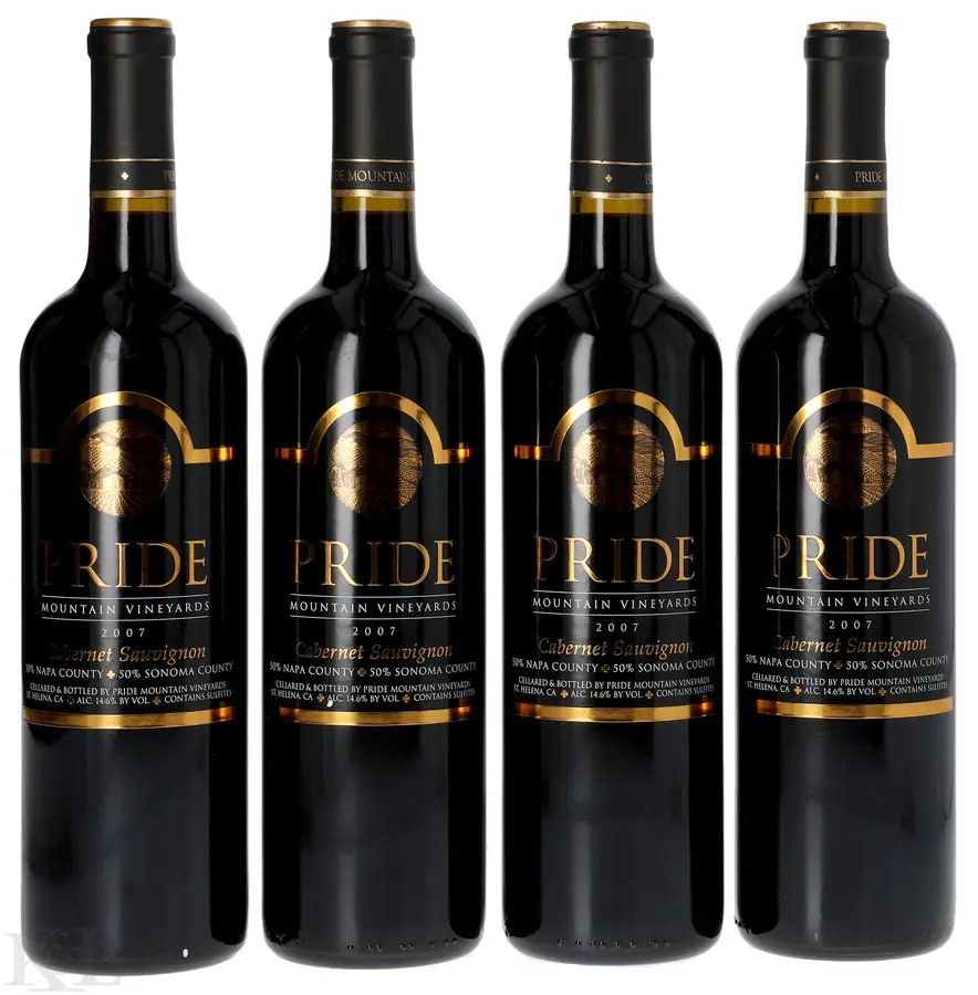 2007 Pride Mountain Napa/Sonoma Counties Cabernet Sauvignon
