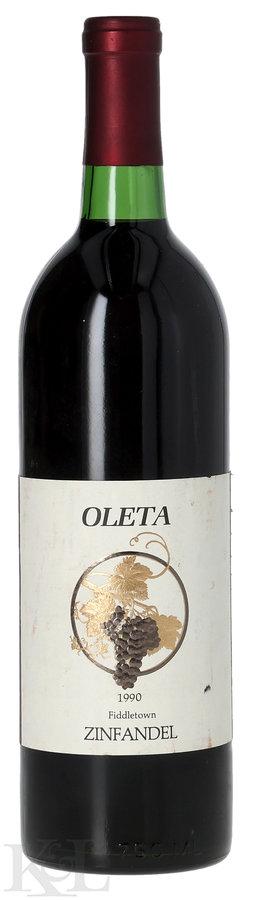1990 Oleta Wines "Fiddletown" Zinfandel