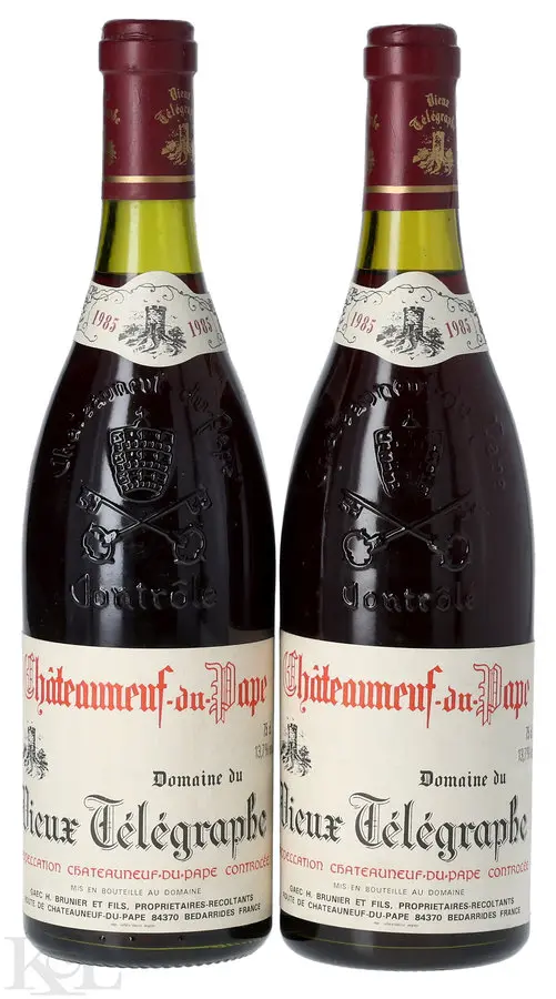 1985 Domaine du Vieux Télégraphe "La Crau" Châteauneuf-du-Pape