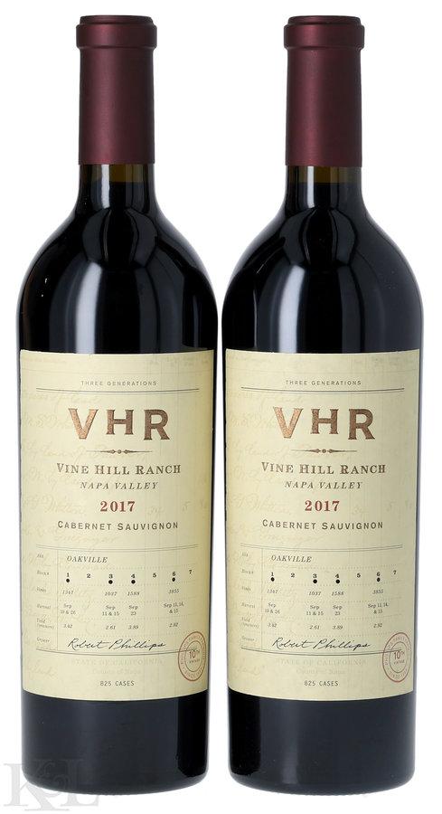 2017 Vine Hill Ranch "VHR" Oakville Cabernet Sauvignon