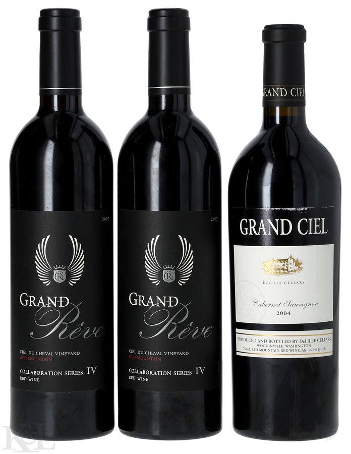 DeLille & Grand Rêve Cabernet Sauvignon Tasting Lot