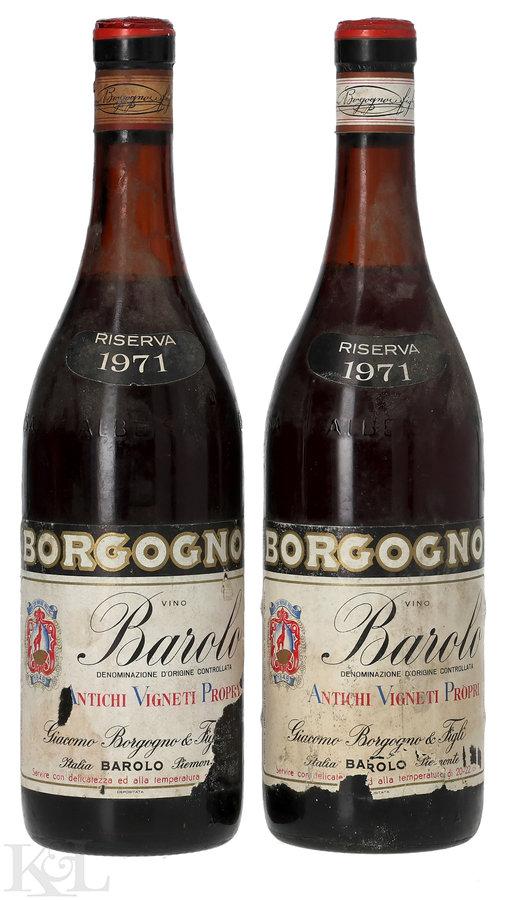 1971 Giacomo Borgogno & Figli "Antichi Vigneti Propri" Barolo Riserva