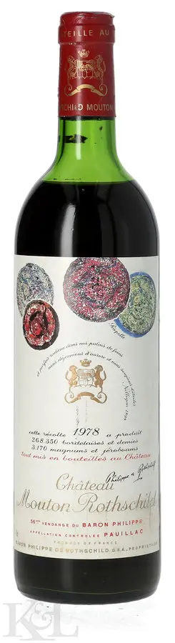 1978 Mouton Rothschild, Pauillac