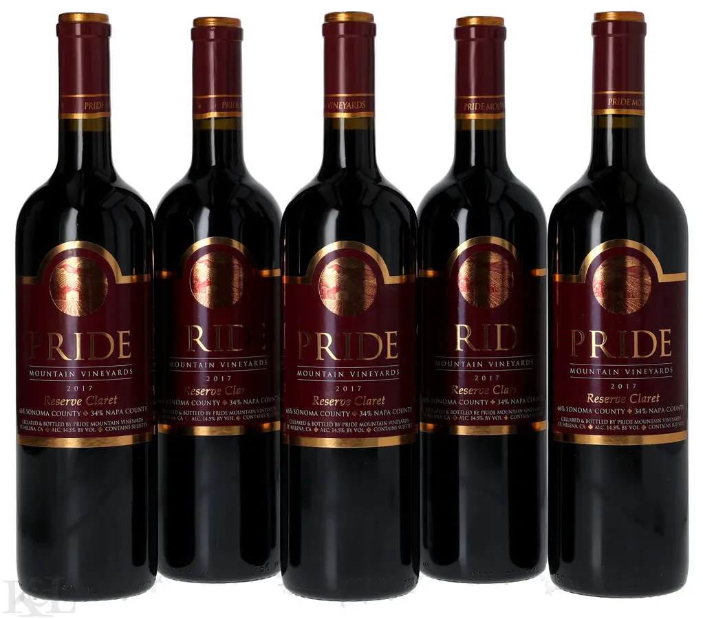 2017 Pride Mountain "Reserve" Sonoma-Napa Counties Claret
