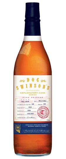 Doc Swinson's 15 Year Old "Rare Release" K&L Exclusive Exploratory Cask Series Nonchillfiltered Small Batch Cask Strength Kentucky Straight Bourbon Whiskey (750ml)