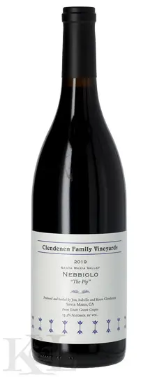2019 Clendenen Family Vineyards "The Pip" Santa Maria Valley Nebbiolo (Winery Direct Library Release)