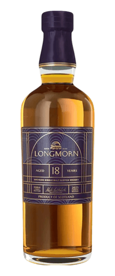 Longmorn 18 year old Speyside Single Malt Whisky (750ml)